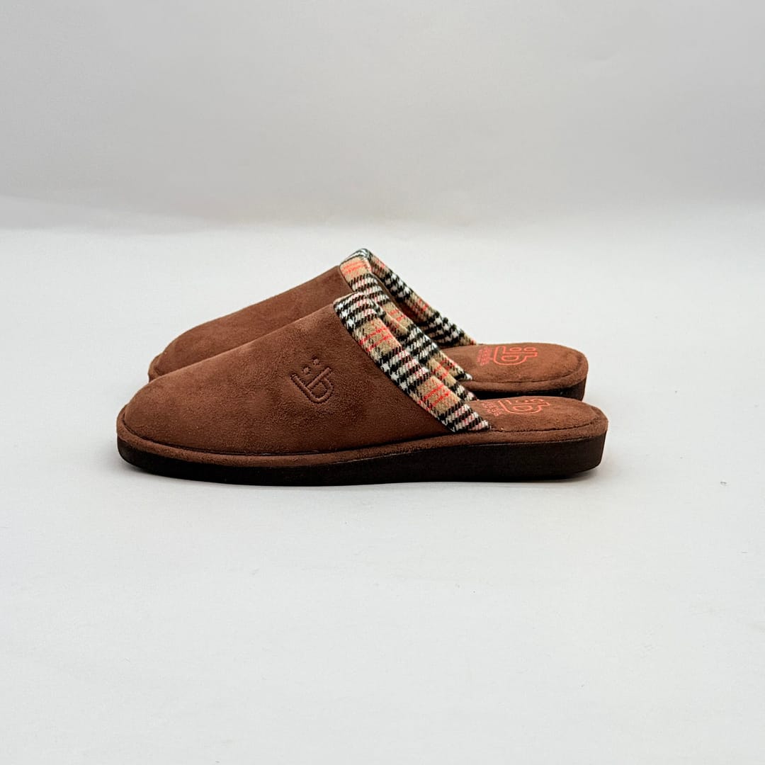 Zapatilla de Casa Hombre Berevere IN307 Abierta Marrón BEREVERE4 Zapatilla de casa Berevere IN307 hombre abierta marrón