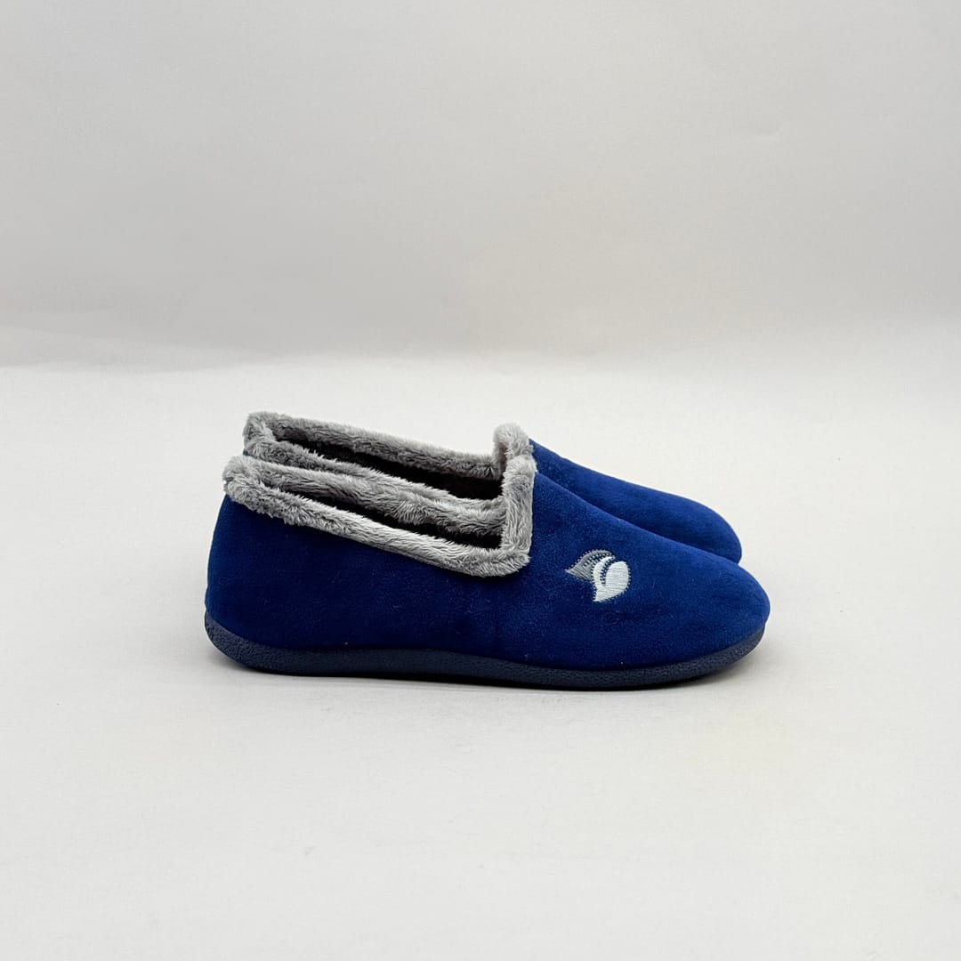 Zapatilla de Casa Mujer Pinturines Cerrada Azul PINTURINES1 Zapatilla de casa Pinturines mujer cerrada azul con plantilla de gel extraíble PINTURINES1