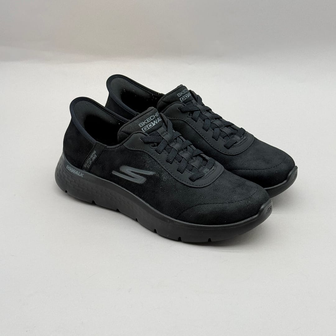 Deportivas Hombre Skechers GO WALK Flex Slip-ins 216326 Negro SK-532 Deportivas Skechers GO WALK Flex Slip-ins 216326 negras para hombre con plantilla extraíble SK-532