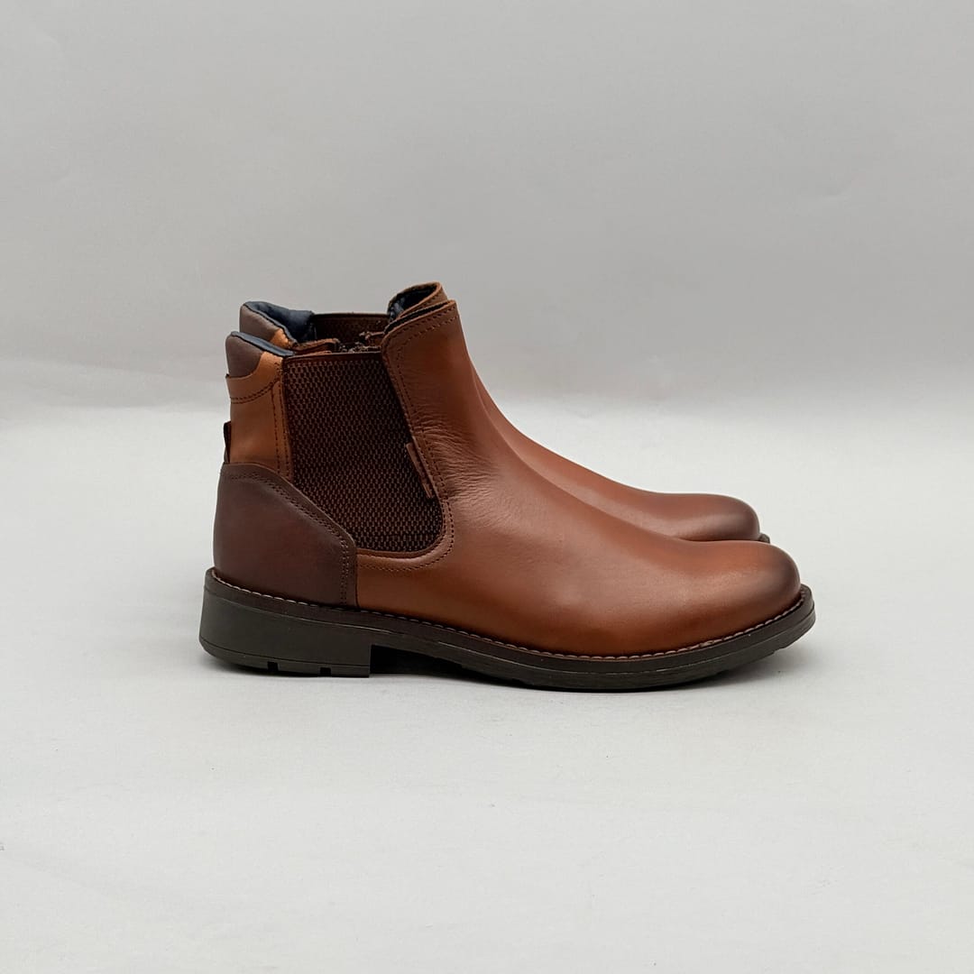 Bota Piel Marron Hombre B-11 Bota Piel Marron Hombre B-11