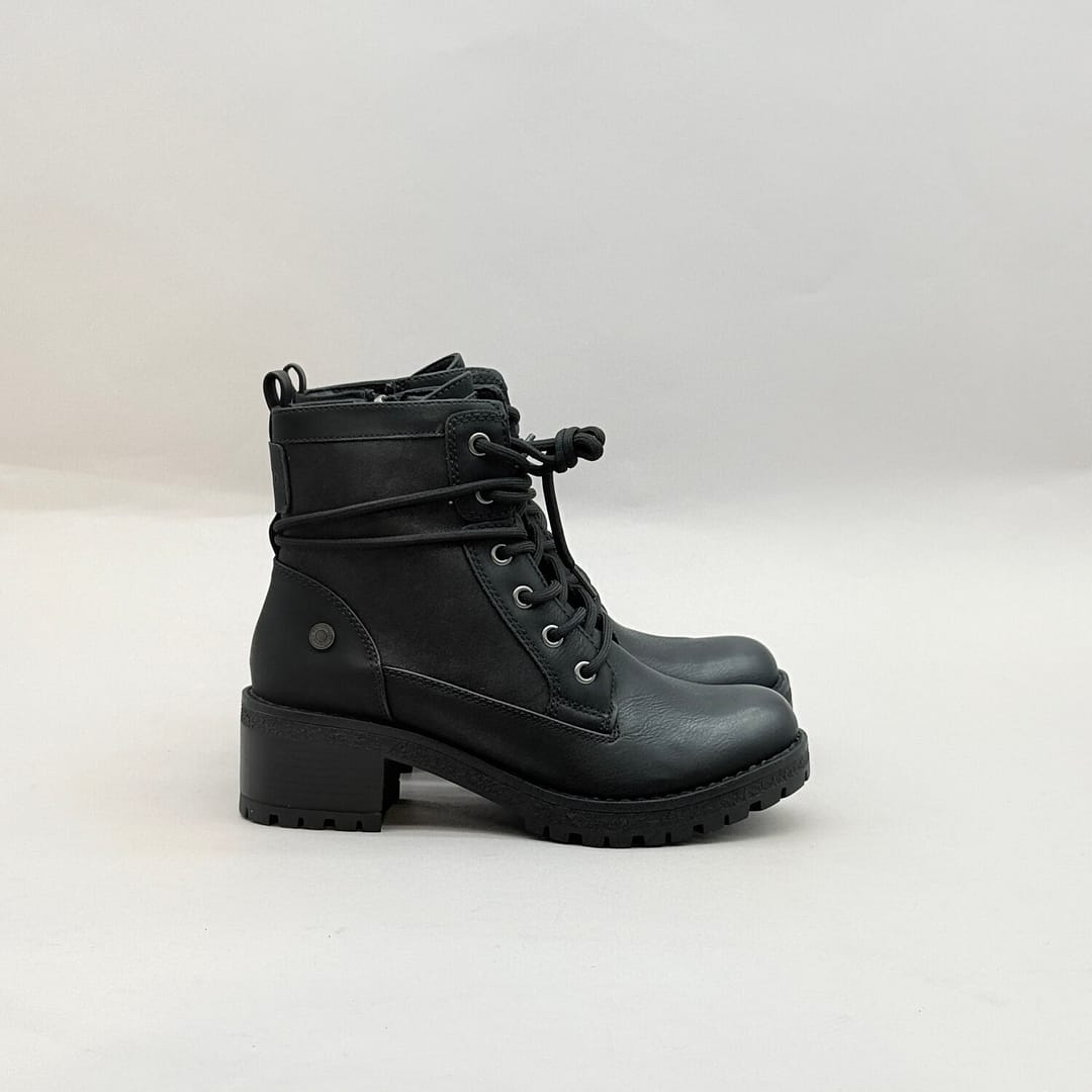 Botín Mujer Refresh Efecto Piel Negro REF31 Botín Refresh mujer negro efecto piel REF31