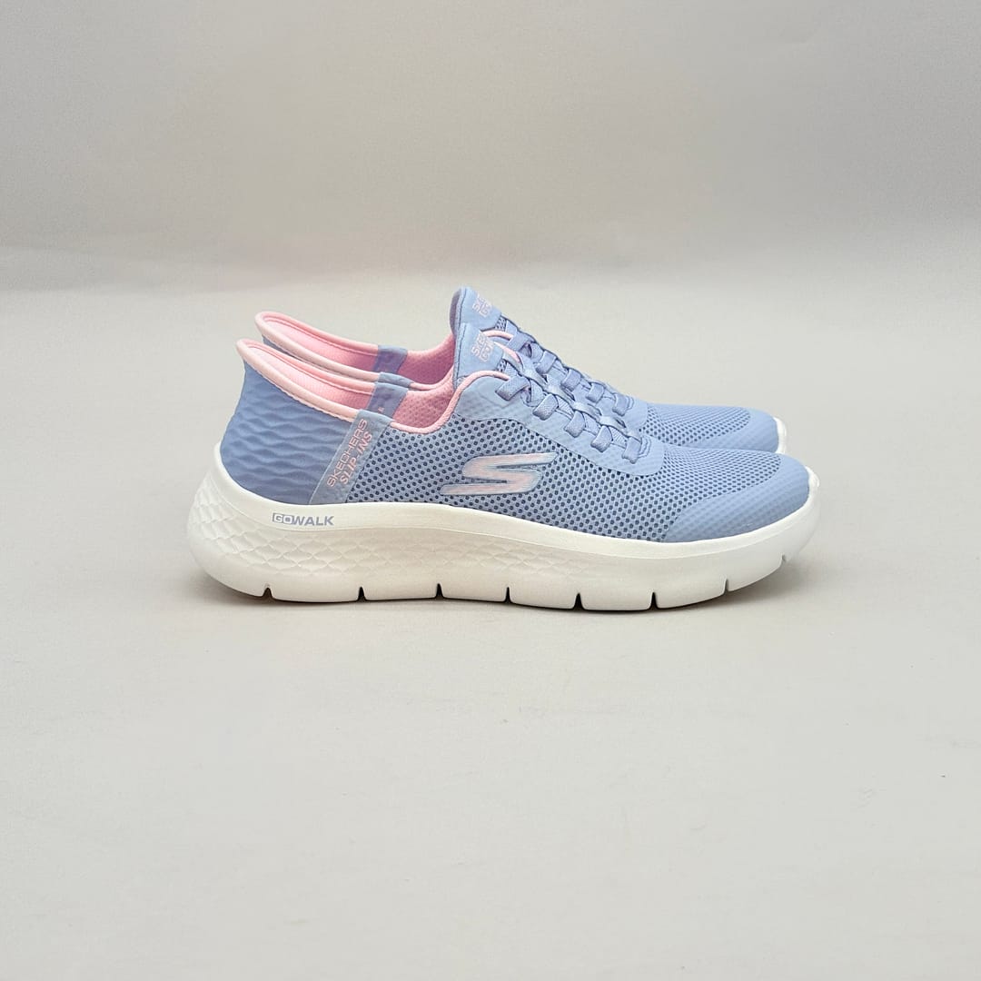 Skechers Mujer 124836 PERI SK13 Skechers Mujer 124836 PERI Slip-ins azul pastel cómodas