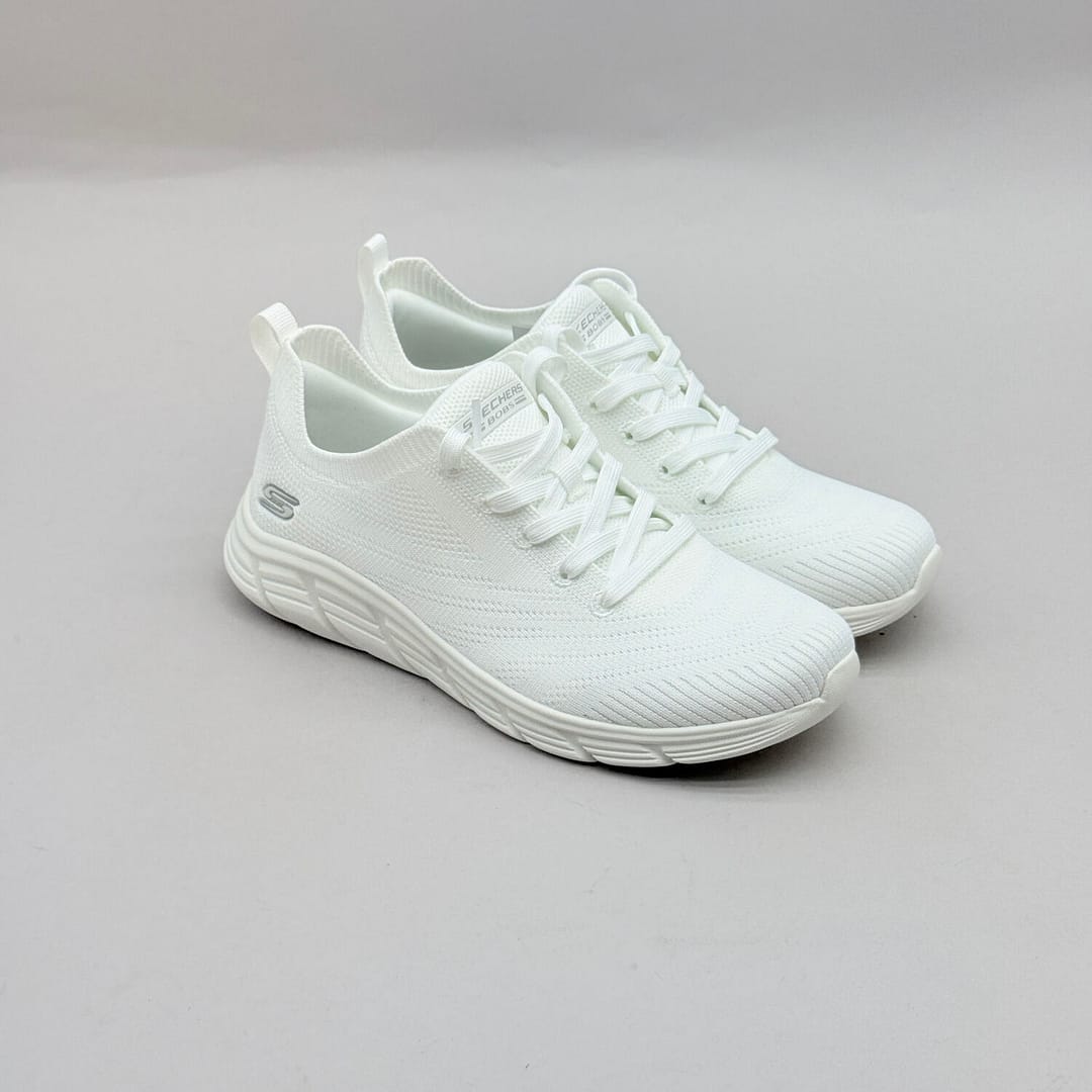 Skechers Mujer 117591 WHT SK26 Skechers Mujer 117591 WHT zapatilla blanca cómoda