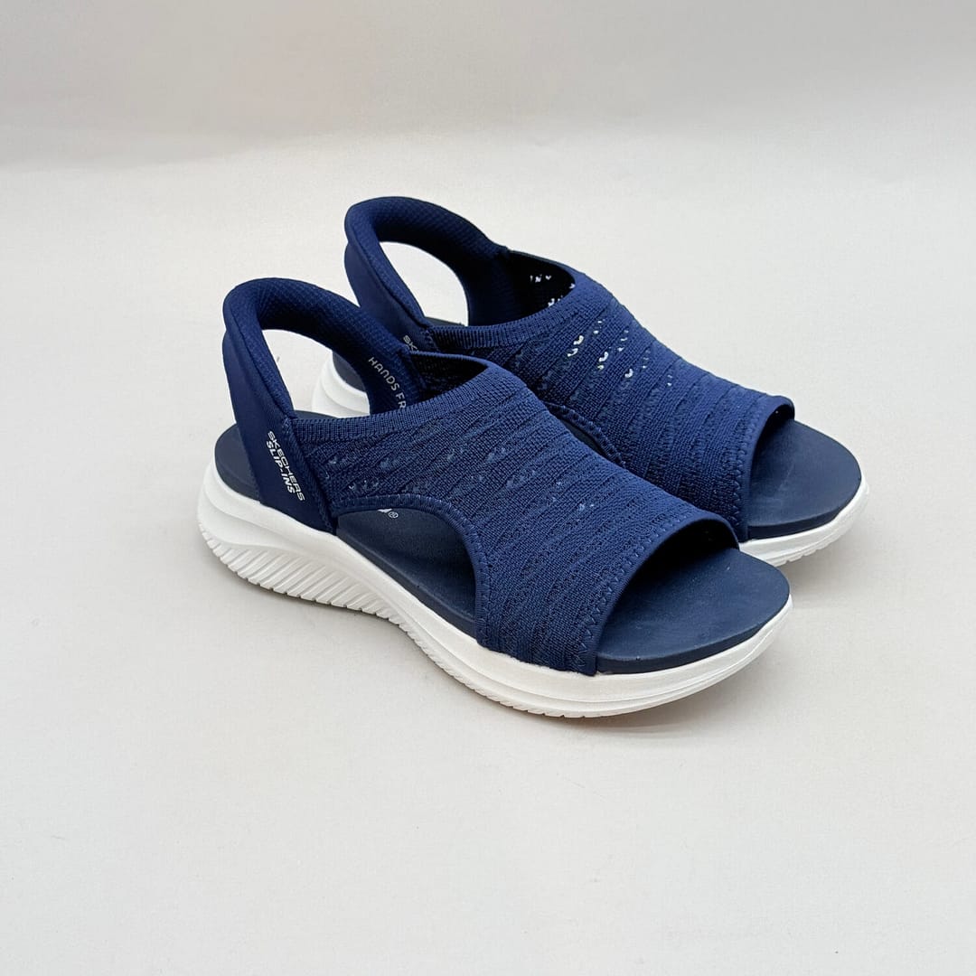 Skechers Mujer 119805 NVY SK33 Sandalia Skechers Mujer 119805 NVY Slip-ins azul marino cómoda