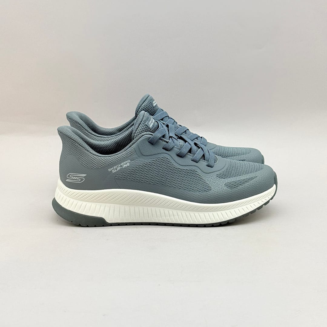 Zapatillas Skechers Slip-ins grises hombre SK516 Zapatillas Skechers Slip-ins grises hombre SK516 vista lateral